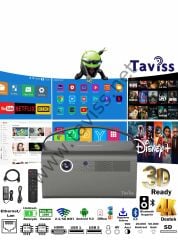 Taviss TR-90Pro Smart Projeksiyon Cihazı