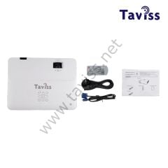 TAVİSS TTSO422W 3LCD 25.000:1 KONTRAST 4500 ANSİLÜMEN PROJEKSİYON CİHAZI