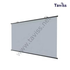 TAVİSS ANTİ-LİGHT DUVAR TİPİ RULO KATLANABİLİR PROJEKSİYON PERDESİ