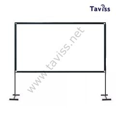 TAVİSS STANDLI AÇIK ALAN PROJEKSİYON PERDESİ