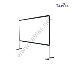TAVİSS STANDLI AÇIK ALAN PROJEKSİYON PERDESİ