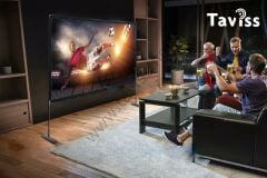 TAVİSS STANDLI AÇIK ALAN PROJEKSİYON PERDESİ