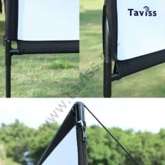 TAVİSS STANDLI AÇIK ALAN PROJEKSİYON PERDESİ